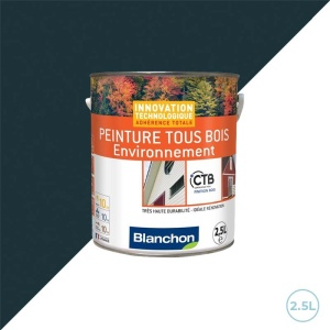 Peinture toutes boiseries environnement Blanchon ral 7016 gris anthracite 2,5L