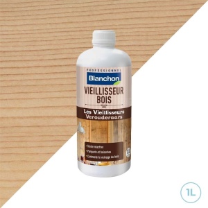 Vieillisseur de bois teinte vieux pin 1L Blanchon