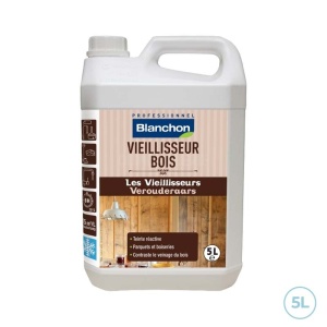 Blanchon vieillisseur bois intérieurs - Couleur blanc - 5L - Blanchon