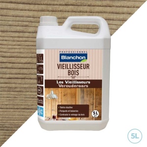 Vieillisseur pour bois teinte chêne vieilli 5L - Blanchon
