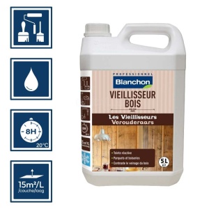 Vieillisseur bois cendre 5L Blanchon 2