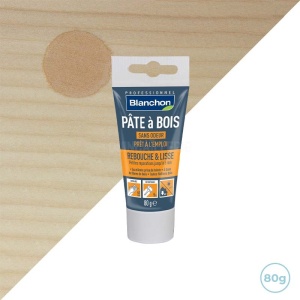 Pâte à bois couleur hêtre 80g - Blanchon - Prêt à l'emploi