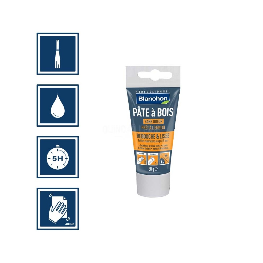 🌞 Pâte à bois Blanchon chêne moyen 80g Réparations intérieures et — free download