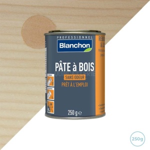 Pâte à bois 250g teinte hêtre Blanchon
