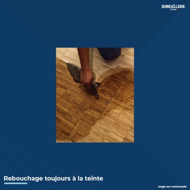 Rebouchage toujours à la teinte