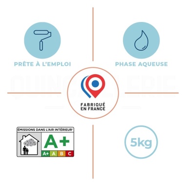 Caractéristiques de la Colle à bois - Extérieur - D3 - 5kg - Blanchon