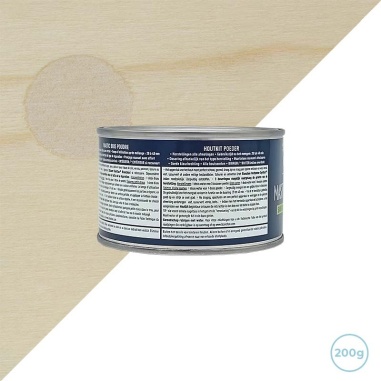 Mastic bois poudre 200g - Bois blanc - Blanchon