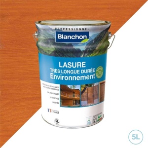 Lasure Blanchon chêne doré bois extérieurs et intérieurs environnement biosourcée - Longue durée 5L