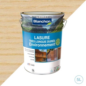 Blanchon lasure longue durée incolore 5L - Environnement biosourcée