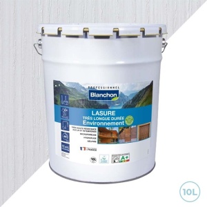 Lasure Blanchon longue durée environnement biologique Blanc 10L