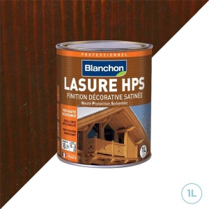Lasure HPS Blanchon - Chêne rustique aspect satiné 1L - Portails, volets, mobilier de jardin