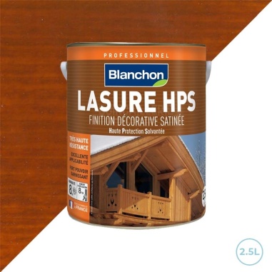 Lasure HPS - Blanchon chêne doré finition satiné 2,5L - Volets, portails, mobilier de jardin