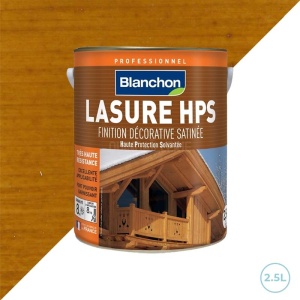 Blanchon - Lasure HPS chêne moyen pour bois extérieur aspect satiné 2,5L
