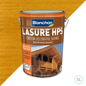 Blanchon - Lasure HPS chêne clair 5L pour boiseries extérieures