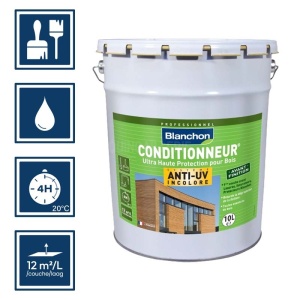Conditionneur Anti-UV pour terrasses, bois extérieurs 10L - Blanchon 2