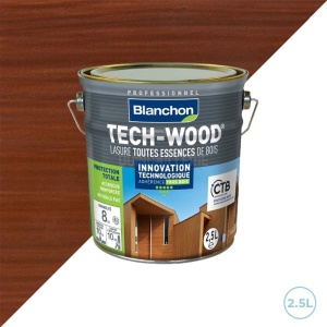 Lasure Blanchon tech-wood chêne moyen 2,5L