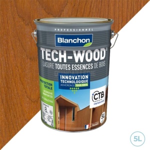 Lasure tech-wood Blanchon - Chêne clair 5L