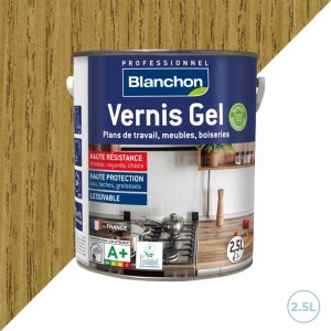 Vernis gel biosourcé chêne doré - Blanchon 2,5L
