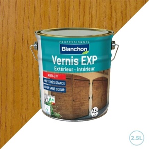 Vernis intérieur et extérieur EXP Blanchon - Teinte satiné chêne clair 2,5L