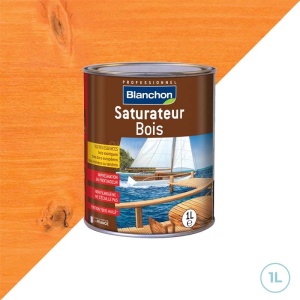 Blanchon saturateur bois teinte miel 1L