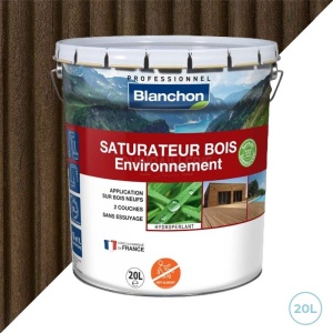 Saturateur chêne environnement biosourcé Blanchon 20L - Terrasses, planchers extérieurs