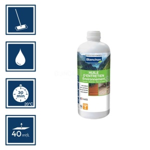 Huile entretien environnement ultra mat - Bio 1L 2