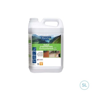Blanchon huile entretien incolore mat - Environnement biosourcée 5L