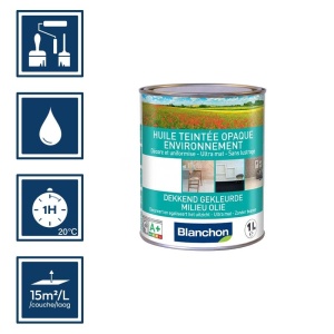 Huile environnement noir 1L - Blanchon 2