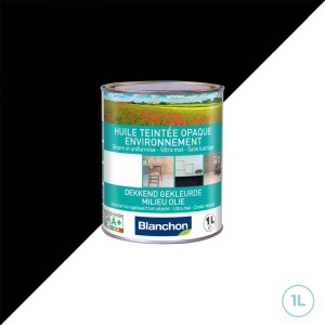 Huile environnement noir 1L - Blanchon