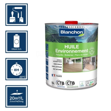 Pictos : application; temps de séchage; application pistolet; 15m²/l/couche