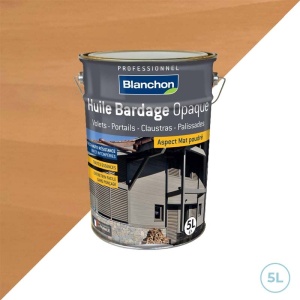 Huile 5L Blanchon bardage chêne clair