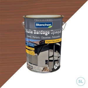 Blanchon huile bardages ocre 5L