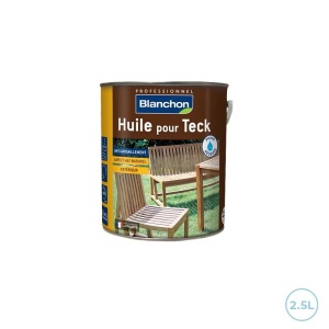 Huile pour teck - Mobilier de jardin 2,5L Blanchon