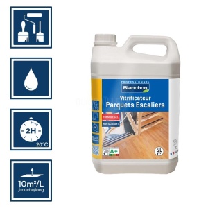 Vitrificateur parquets-escaliers satiné 5L Blanchon 2