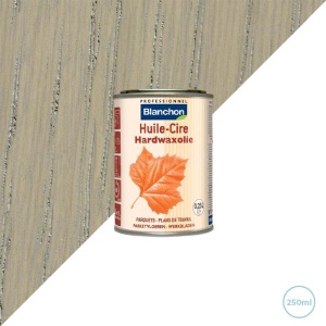 Huile dure Blanchon - Huile cire 250 ml - Gris clair