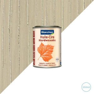 Huile protection boiserie Blanchon gris blanc - 250ml