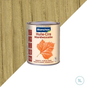 Huile cire incolore Hardwaxolie blanchon - Naturel - 1L