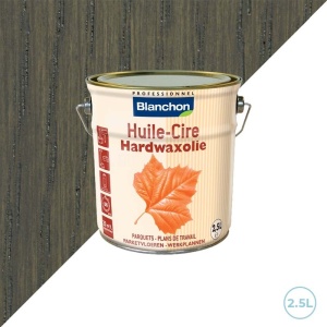 Blanchon cire dure huile gris graphite - 2,5L