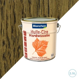Huile cire parquet blanchon Chêne fumé 2,5L