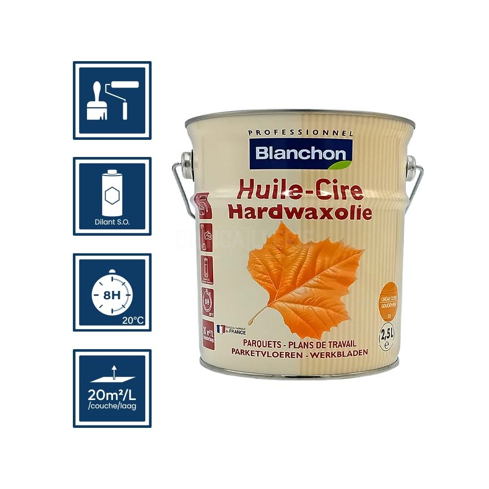 Acheter Blanchon Huile-cire - 2,5 L - Bois flotté en ligne
