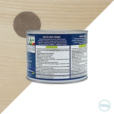 Mastic en poudre teinte chêne rustique Blanchon 500g