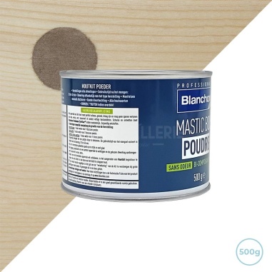 Mastic en poudre teinte chêne rustique Blanchon 500g