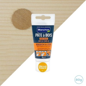 Blanchon pâte à bois teinte chêne clair 80g