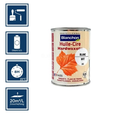 Huile blanchon blanche - Huile cire - 250ml