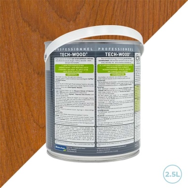 Blanchon lasure tech-wood chêne clair 2,5L pour bardages, volets, portails, palissades