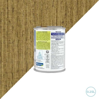 Blanchon vernis gel bio chêne moyen - Boiseries 0,25L