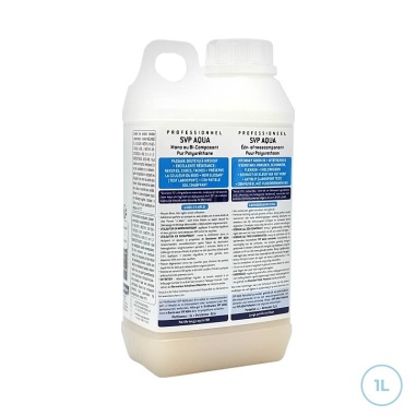 SVP AQUA satiné Blanchon 1L - Vitrificateur parquets, escaliers, béton intérieur - Bi-composant