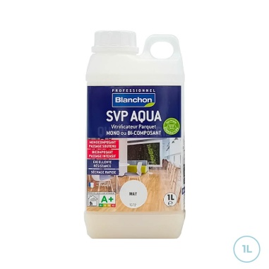 SVP AQUA mat Blanchon bi-composant - Vitrificateur 1L