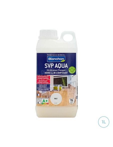SVP AQUA mat Blanchon bi-composant - Vitrificateur 1L
