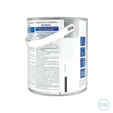 Vernis gel biosourcé incolore mat Blanchon 2,5L